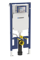 Geberit Duofix frame for wall-hung WC, 114 cm, with Sigma concealed cistern 8 cm