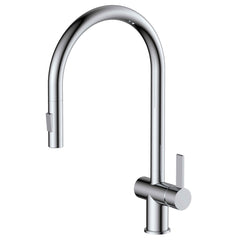JTP VOS Chrome Single Lever Pull Out Sink Mixer