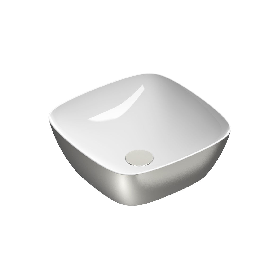 catalano alvea silver white 40 basin