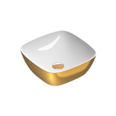 Catalano Alvea 40 Gold & Silver Countertop Basin