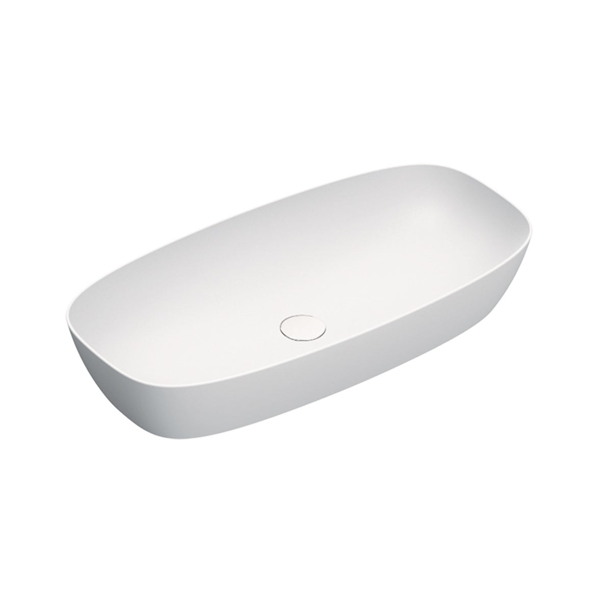 alvea 80 basin satin white