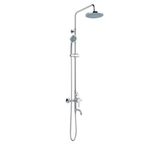 Jtp Florence Shower Pole with Bath Spout