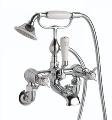 JTP Grosvenor Pinch Wall Mounted Bath Shower Mixer