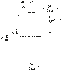 Duravit D-Code Soap dispenser