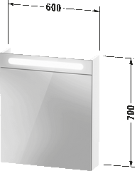 Duravit No.1 Mirror Cabinet