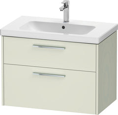 Duravit D-Code wall mounted vanity unit 800, 2 drawer