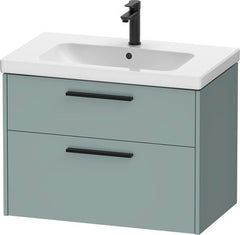 Duravit D-Code wall mounted vanity unit 800, 2 drawer