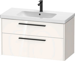 Duravit D-Code wall mounted vanity unit 1000, 2 drawer