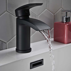Scudo Belini Black Mono Basin Tap