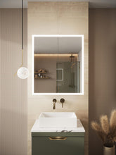 Scudo Prospr LED Double Door Mirror Cabinet with Bluetooth