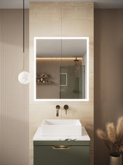 Scudo Prospr LED Double Door Mirror Cabinet with Bluetooth