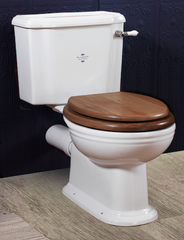 Silverdale Victorian Close Coupled Toilet Pan and Cistern