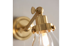 Totley Wall Light - Brushed Brass