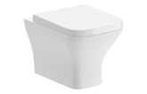 Fountain Padfield Comfort Height Rimless Back to Wall WC and Soft Close Seat