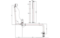 Exposed bath waste and pipe shroud kit