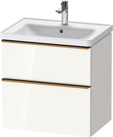 Duravit D-Neo Wall-Mounted Vanity Unit Double Drawer 650