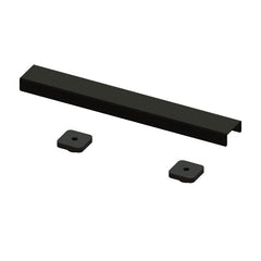300mm linear drain cover black