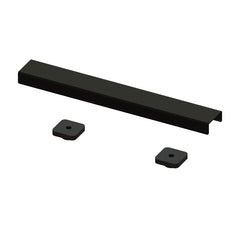 300mm black linear drain cover
