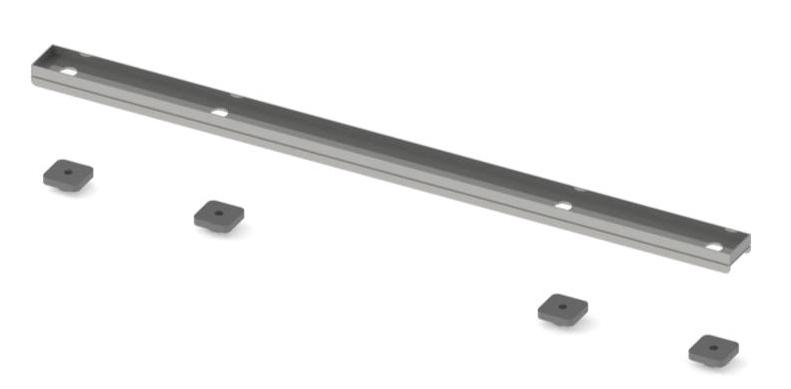 linear drain cover empty for tiling 700mm