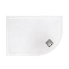 Traymate TM25 Elementary Anti-Slip Shower Tray - Offset Quadrant