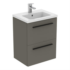 Ideal Standard i.life S 500mm Compact 2 Drawer Vanity Unit