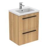 Ideal Standard i.life S 500mm Compact 2 Drawer Vanity Unit