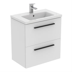 Ideal Standard i.life S 600mm Compact 2 Drawer Vanity Unit