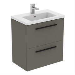 Ideal Standard i.life S 600mm Compact 2 Drawer Vanity Unit