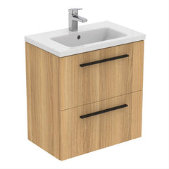 Ideal Standard i.life S 600mm Compact 2 Drawer Vanity Unit