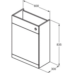 Ideal Standard i.life A WC Unit with Cistern