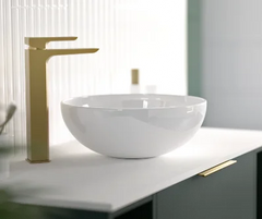 Utopia Circular Ceramic Sit-On Basin