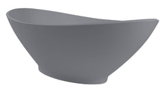 grey modern freestanding bath