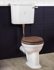 Silverdale Victorian Low Level Toilet Pan and Cistern