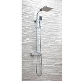 Scudo Elliot Square Rigid Riser Shower