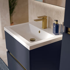 Utopia Qube Glide Wall Mounted 800mm Washbasin Unit