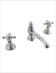 Silverdale Victorian 3 Hole Basin Mixer with Pop Up Waste