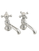 Silverdale Victorian Basin Pillar Taps