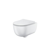 Scudo Riviera Round Wall Hung Toilet - Gloss White