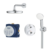 Grohe Grohtherm Perfect Shower Set Round with Tempesta 210