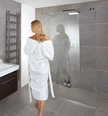 tiled wetroom in grey