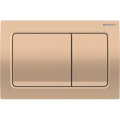 square red gold matt flush plate
