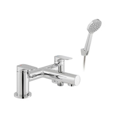 Vado Axces Vala Deck Mounted Bath Shower Mixer and Kit