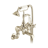 Vado Booth & Co. Axbridge Cross Wall Mounted Bath Shower Mixer