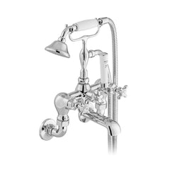 Vado Booth & Co. Axbridge Cross Wall Mounted Bath Shower Mixer