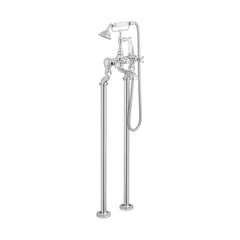 Vado Booth & Co. Axbridge Cross Freestanding Bath Shower Mixer
