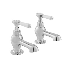 Vado Booth & Co. Axbridge Lever Bath Pillar Taps