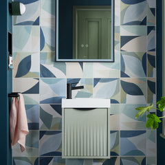 Vado Safari Fluted Wall Mounted Cloakroom Unit