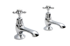 Victrion Crosshead Bath Pillar Taps