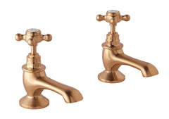 Victrion Crosshead Bath Pillar Taps