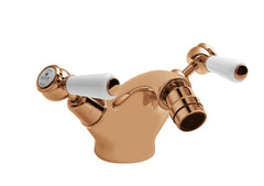 Copper traditional style bidet mixer